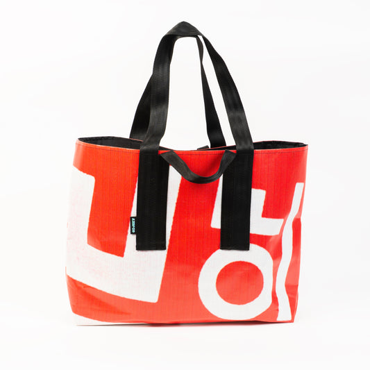 Tote Bag - Piros-Fehér
