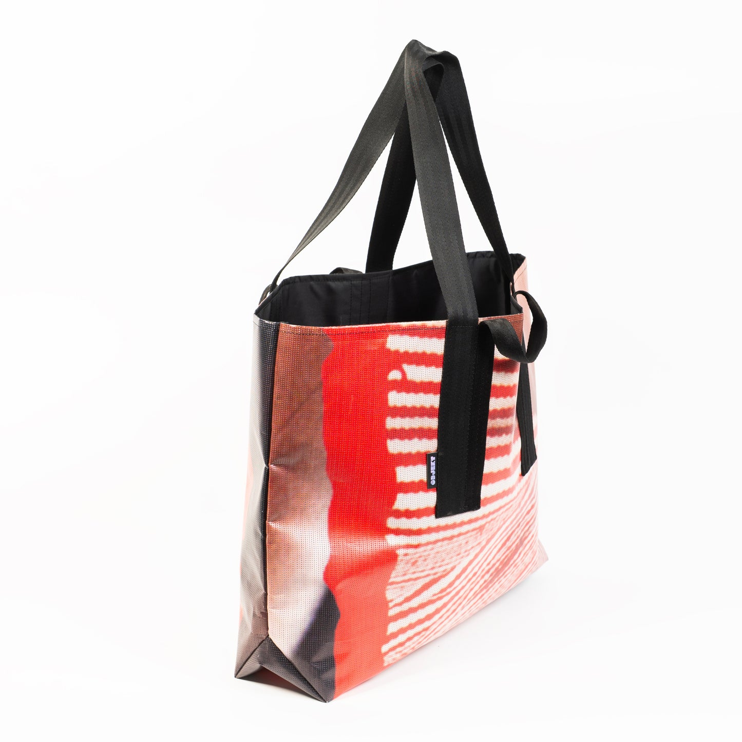 Tote Bag - Piros-Csíkos