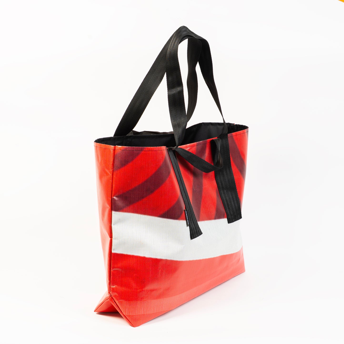 Tote Bag - Piros-Fehér