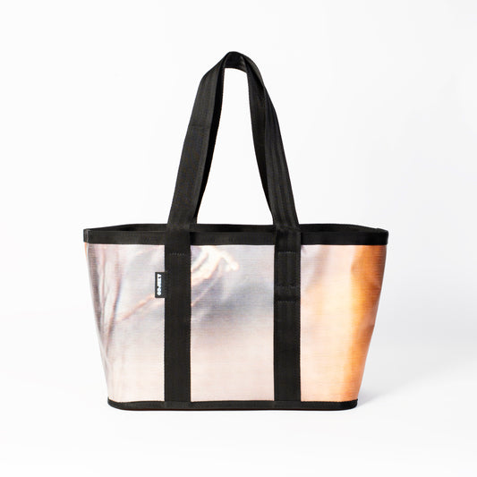 Shopper Vállpánttal - Nude-Szürke