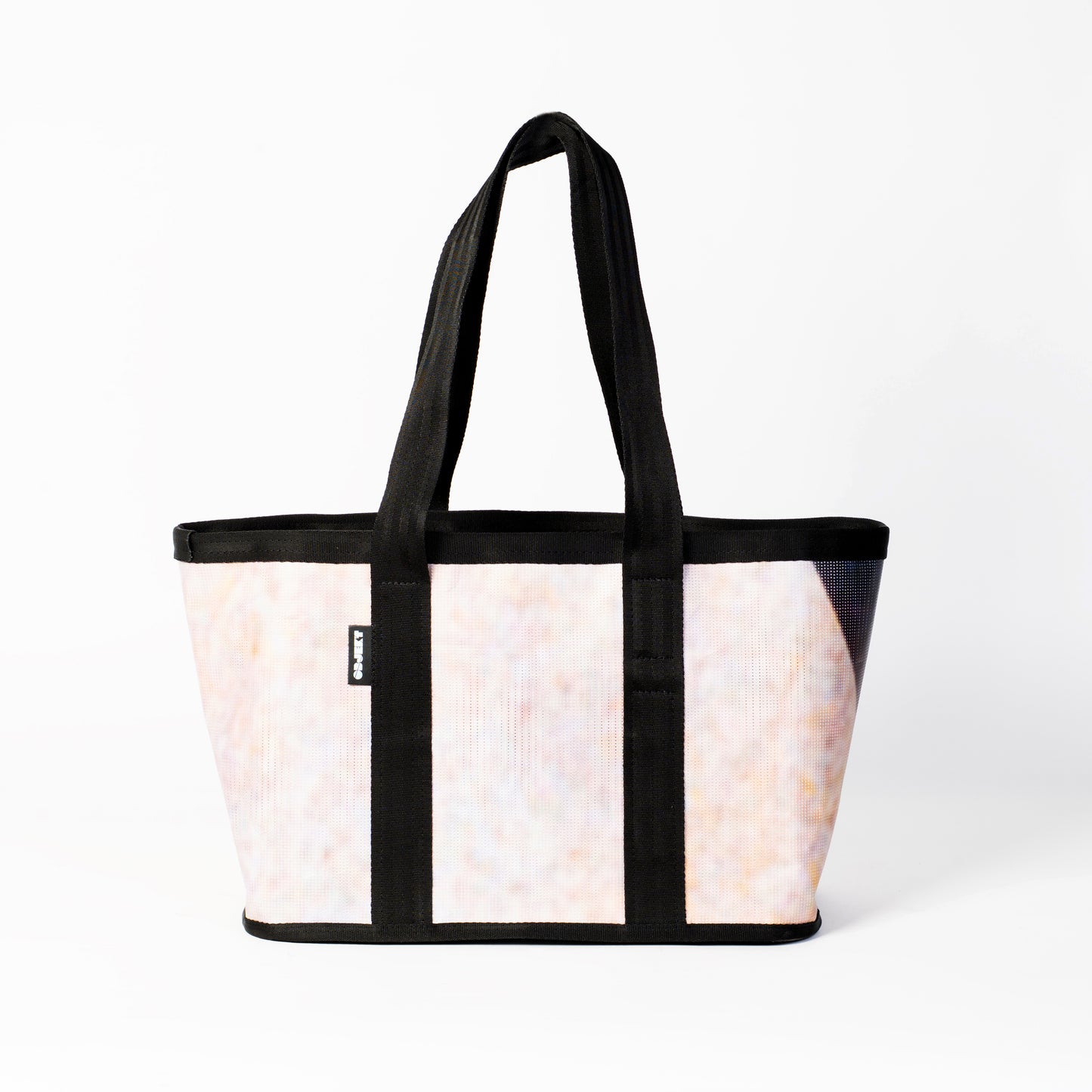 Shopper Vállpánttal - Világos-Csíkos
